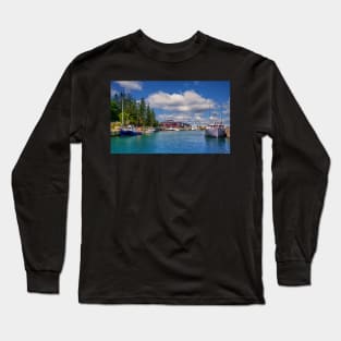 Hall's Harbour, Nova Scotia 02 Long Sleeve T-Shirt